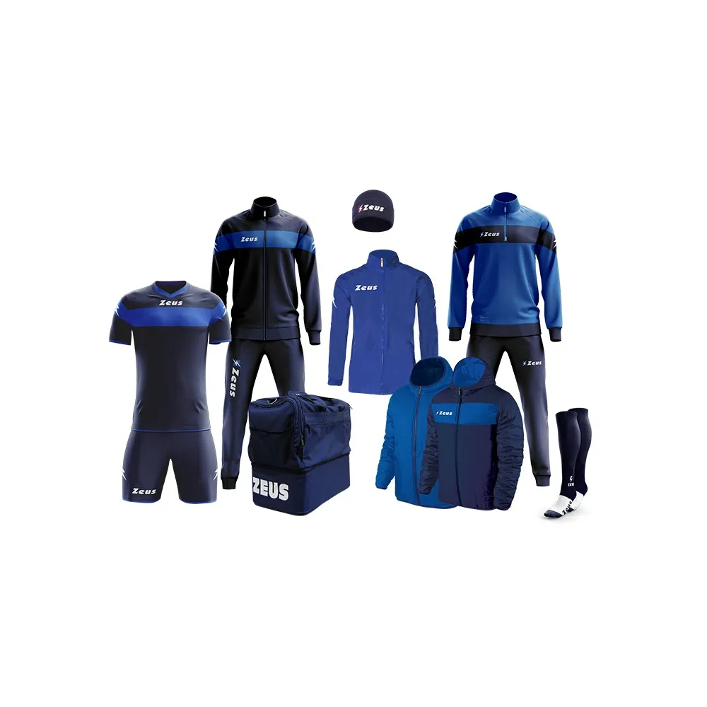 BOX APOLLO COMPLETO 8 PEZZI COLORE BLU/ROYAL ZEUS SPORT