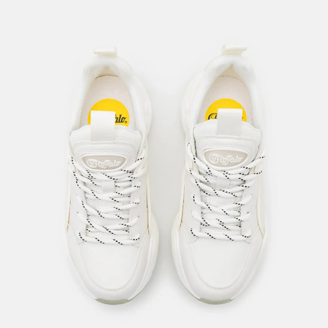 Sneaker chunky vegana da donna Buffalo Binary C bianca