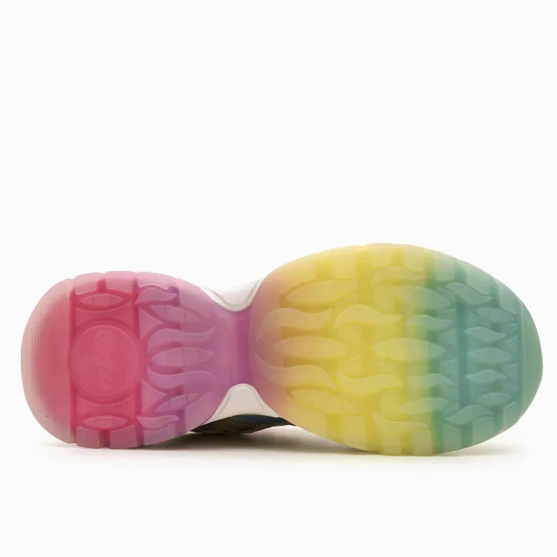 Sneaker chunky vegana da donna Buffalo Triplet Hallow multicolor