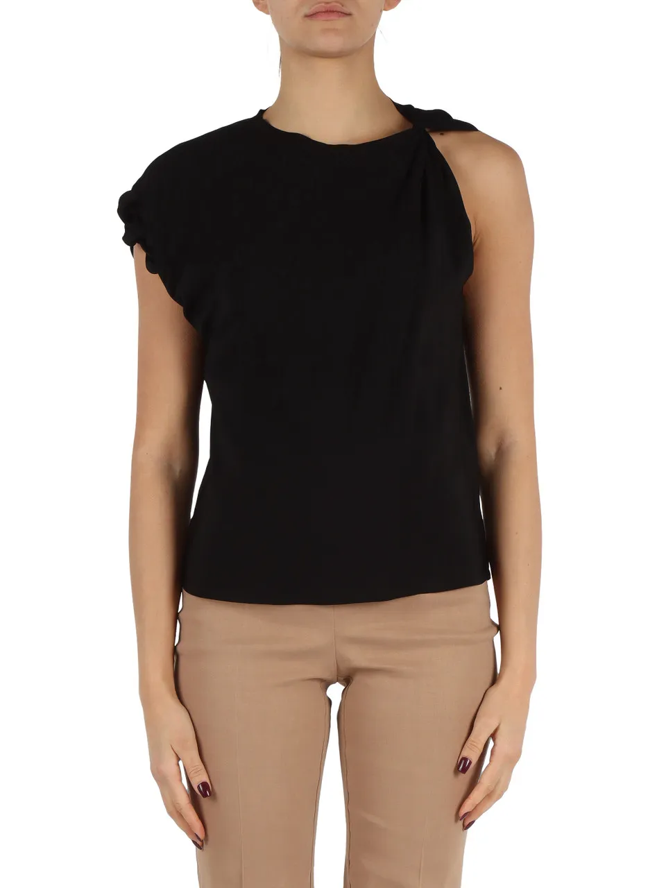 Top in georgette stretch TINDARO